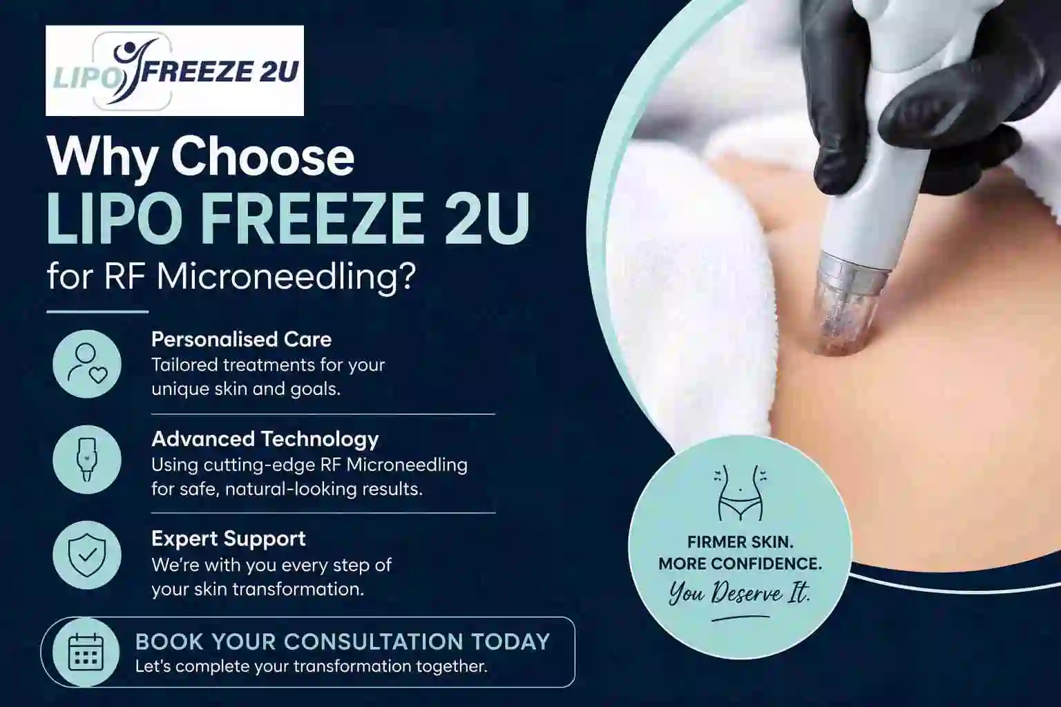 Why Choose LIPO FREEZE 2U for RF Microneedling Bicester?